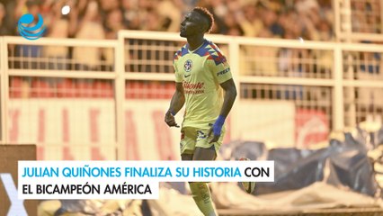 Julian Quiñones finaliza su historia con el bicampeón América