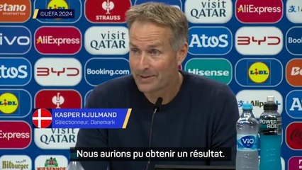 Danemark - Hjulmand : "Nous aurions pu obtenir un résultat"