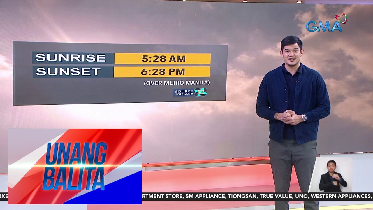 General flood advisory, itinaas ng PAGASA sa ilang bahagi ng ating bansa; June o Summer solstice, nagaganap ngayong June 21 - Weather update today as of 7:16 a.m. (June 21, 2024) | Unang Balita