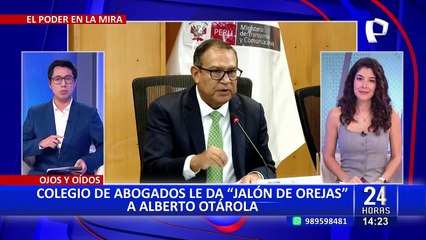 Alberto Otárola: Colegio de Abogados de Lima podría sancionarlo por ocultar carta de la OCDE