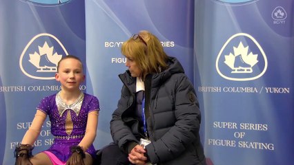 Pre Novice Women Short Gr  2- 2024 BC/YT Section Super Series High Performance