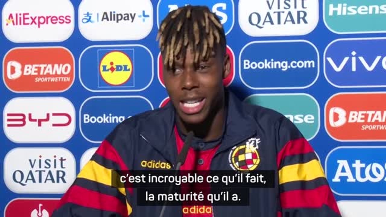 Espagne - N. Williams : "À 16 ans, c'est incroyable ce que Lamine Yamal fait"