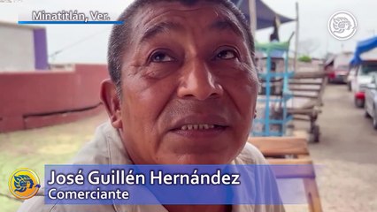 Comerciantes ambulantes se preparan para abandonar los márgenes del río Coatzacoalcos