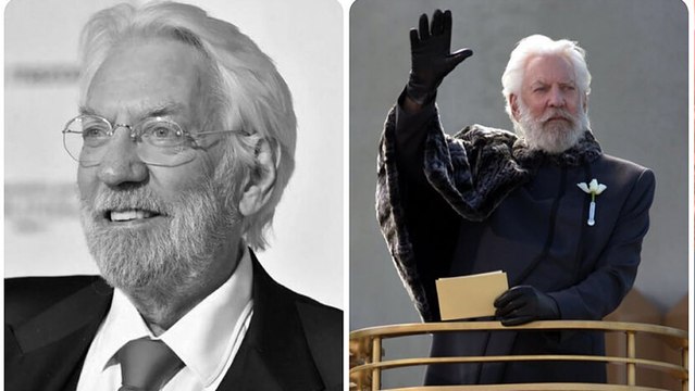 Muere Donald Sutherland, actor canadiense de 'Los Juegos del Hambre', a los 88 años