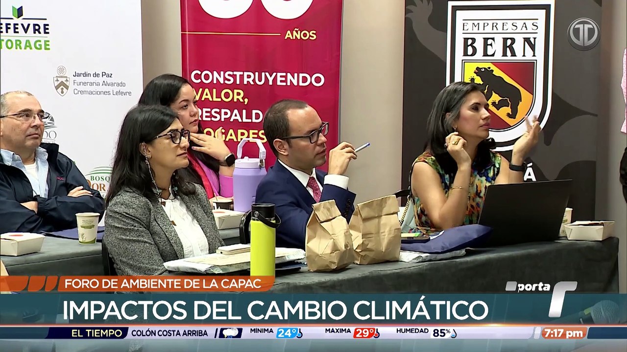 Capac realizó foro sobre cambio climático y su impacto en Panamá