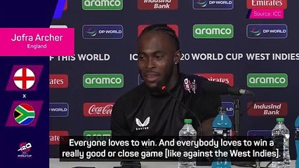 England not looking too far ahead despite Windies win - Archer