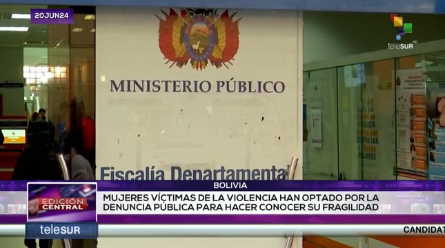 Autoridades bolivianas practican leyes a favor de las mujeres víctima de violencia