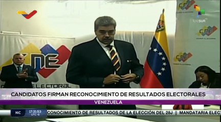 Edición Central 20-06: Firma de acuerdo de reconocimiento sobre resultados electorales en Venezuela