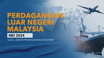 [DATA & STATISTIK] Perdagangan Malaysia kekalkan momentum pertumbuhan pada Mei 2024