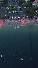 'Don't overthink it': thousands take chilly solstice plunge