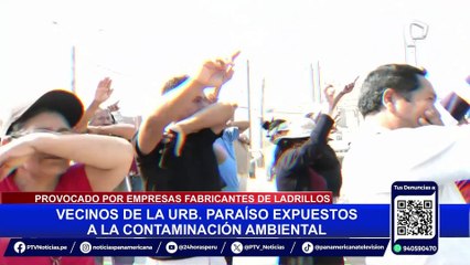 Lurigancho-Chosica: realizan operativo en ladrilleras acusadas de contaminar