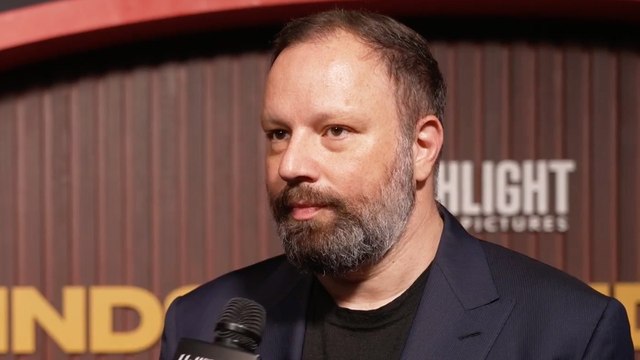 Yorgos Lanthimos Gushes Over Friendship With Emma Stone at 'Kinds of Kindness' Premiere | THR Video