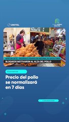 Precio del pollo se normalizará en 7 días
