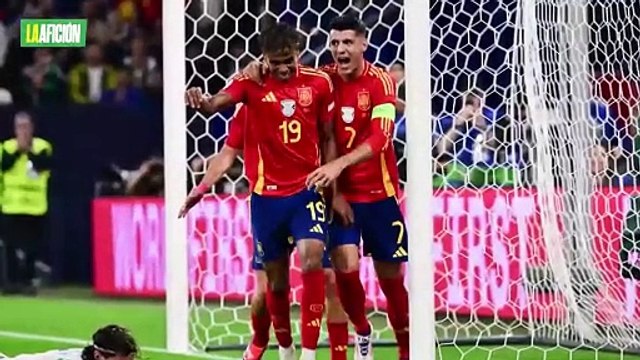 España se clasifica a Octavos de final de la Eurocopa, exhibió al vigente campeón