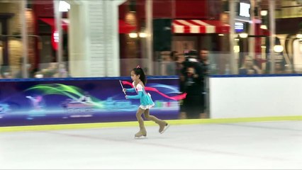 Rhythmic Ribbon FS4 7 Years old Competition Bangkok 2022 Vanessa Guenther IceSkating ISI Asia(720P_HD)