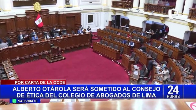 Alberto Otárola: Colegio de Abogados de Lima podría sancionarlo por ocultar carta de la OCDE