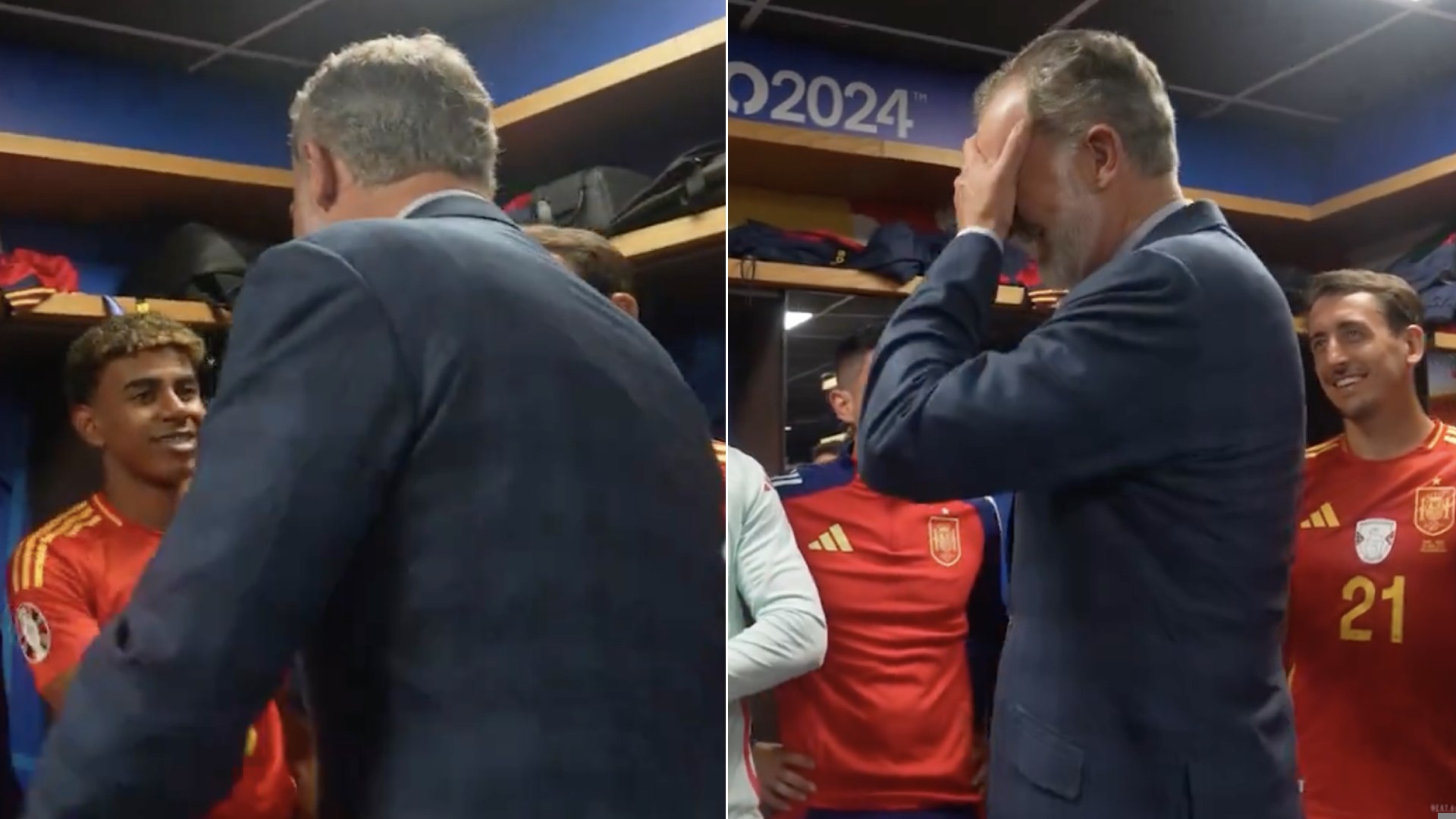 VIDEO | King of Spain's Reaction When Lamine Yamal Tells Him He's 16