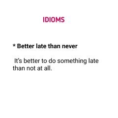Idioms No 03