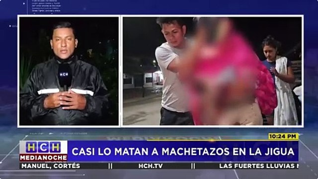 Hombre se salva de milagro tras ser atacado a machetazos por su hijastro en Copán