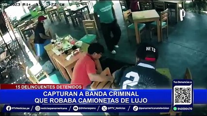 Caen "Los Carniceros de Satipo": desarticulan banda dedicada al robo de camionetas Hilux