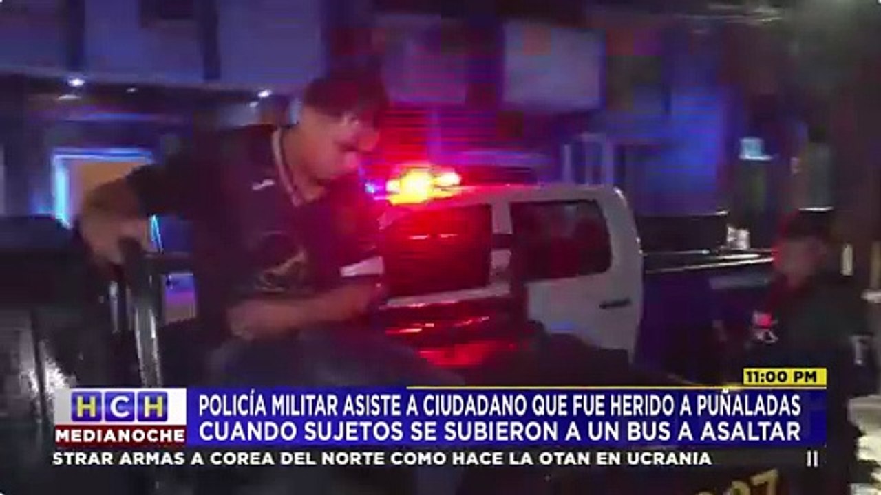 Un hombre resultó herido durante asalto en la capital