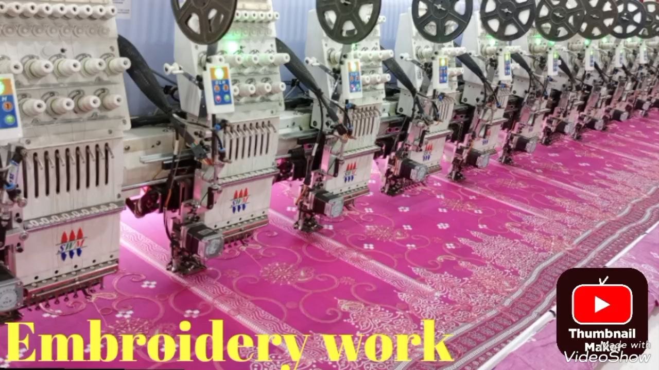 Embroidery work new design