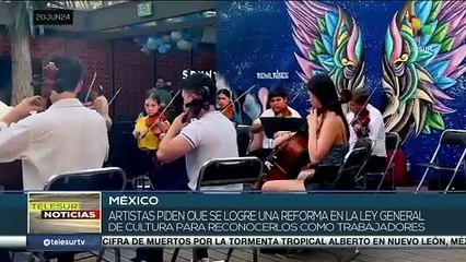 En México artistas  esperan   el reconocimiento de sus derechos laborales a través de reformas