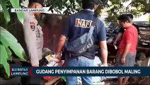 Gudang Penyimpanan Barang Dibobol Maling