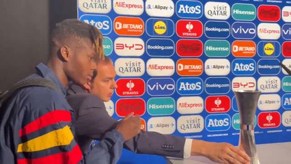 Zona mixta NICO WILLIAMS | ESPAÑA 1 - ITALIA 0