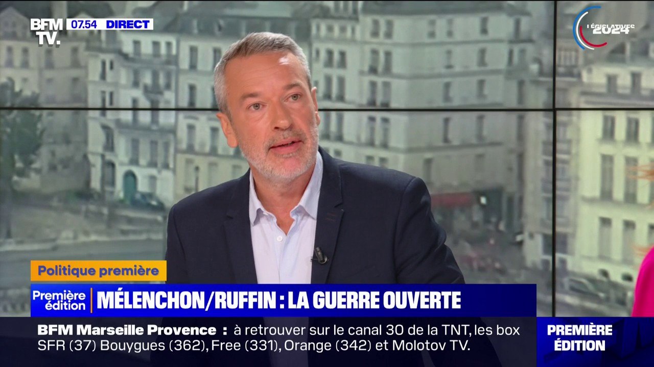 ÉDITO - "Il règne une ambiance épouvantable à LFI": la guerre ouverte entre Mélenchon et Ruffin