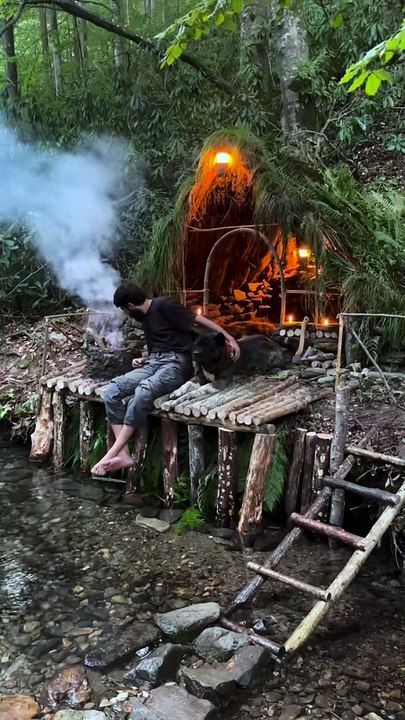 #bushcraft #doglovers #naturevibes #fyp #pt #fd Ig@Bushcraft_hakan_karahan