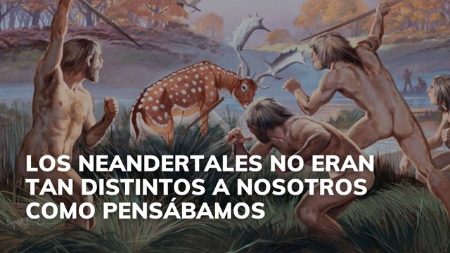 Los neandertales no eran tan distintos a nosotros como pensábamos