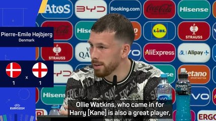 Hojbjerg understands why England subbed off Harry Kane