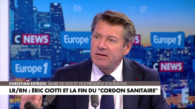 Christian Estrosi : «Eric Ciotti a trahi tout le monde. Marine Le Pen a beaucoup de soucis à se faire et les électeurs du RN ont intérêt à se méfier de cet accord contre-nature»