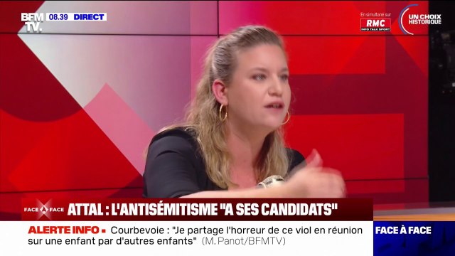 Mathilde Panot: J'aimerai qu'on arrête de stigmatiser nos candidats les uns après les autres