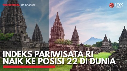 Indeks Pariwisata RI Naik ke Posisi 22 di Dunia