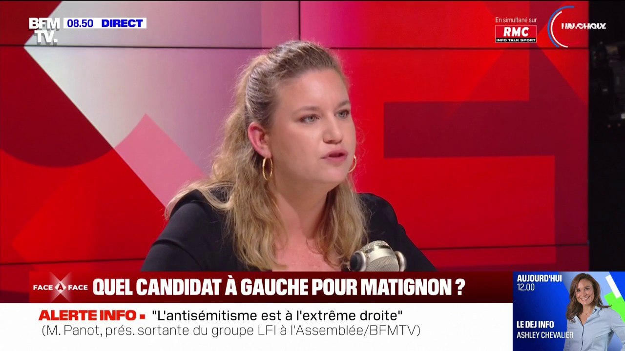 "Nous verrons": pour Mathilde Panot, Jean-Luc Mélenchon n'est pas disqualifié de la course à Matignon