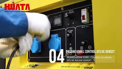 CARA OPERASIONAL ATS AUTOMATIC TRANSFER SWITCH  DENGAN GENSET PWM SERIES  IWATA_1080p