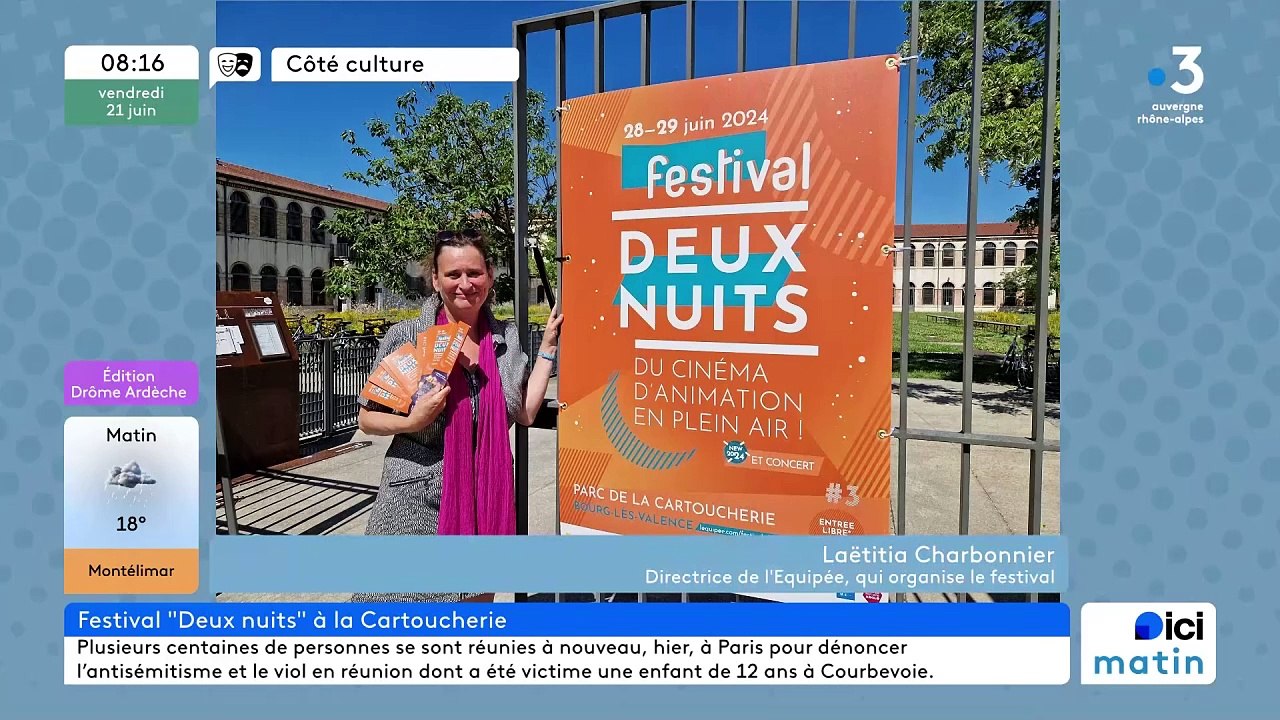 Festival "Deux Nuits" : Cinéma d'Animation et Concert en Plein Air