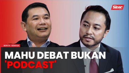 Isham Jalil mahu berdebat, bukan 'podcast' bersama Rafizi