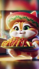  Grandma Cat's Food is TOO HOT To Handle! ️#funnycats #cartoon #comedy