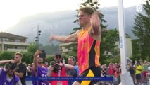 Reportage - Thibaut Collet bat son record... et celui de son père !