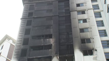 서울 역삼동 아파트 화재 합동감식...스프링클러 없어 / YTN