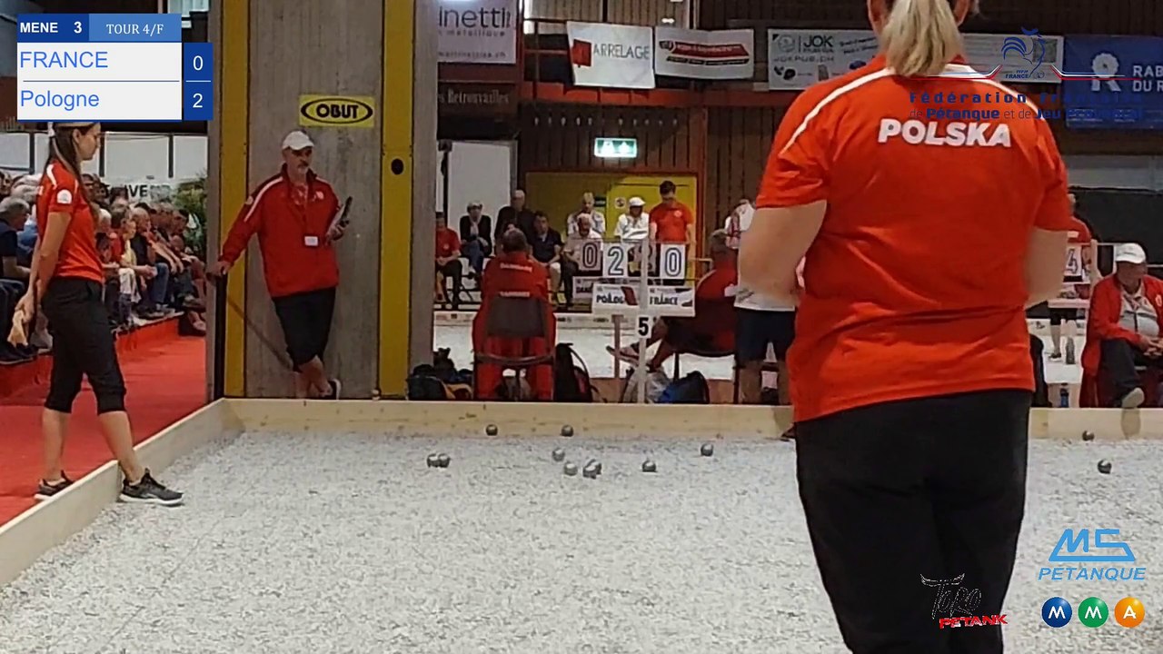 CHAMPIONNATS D'EUROPE DOUBLETTE T4 F - SUISSE 2024