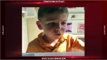 5 yaşındaki çocuk, İsrail malı satan bakkala tepki gösterdi, aldığı ürünleri iade etti