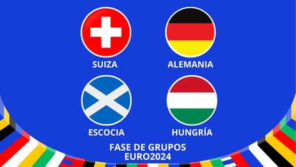 EURO2024: Suiza vs Alemania y Escocia vs Hungría