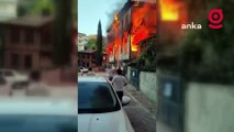 Sinop’ta aynı sokakta ikinci yangın: 3 katlı tarihi ahşap ev yanarak kül oldu