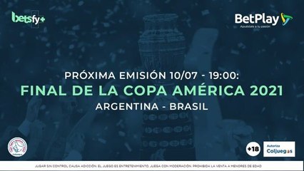 FINAL COPA AMERICA: Argentina vs Brasil
