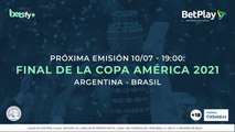 FINAL COPA AMERICA: Argentina vs Brasil
