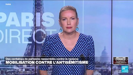 Mobilisation contre le racisme et l'antisémitisme : des centaines de Parisiens rassemblés